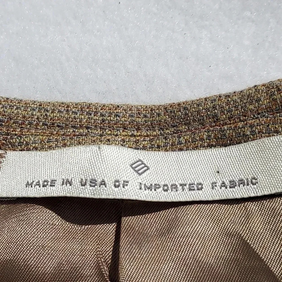 Joseph Abboud Mens Suit Jacket Lihht Brown 41R - Picture 8 of 9